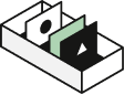 Symbolbild für eine Box mit Methodenkarten